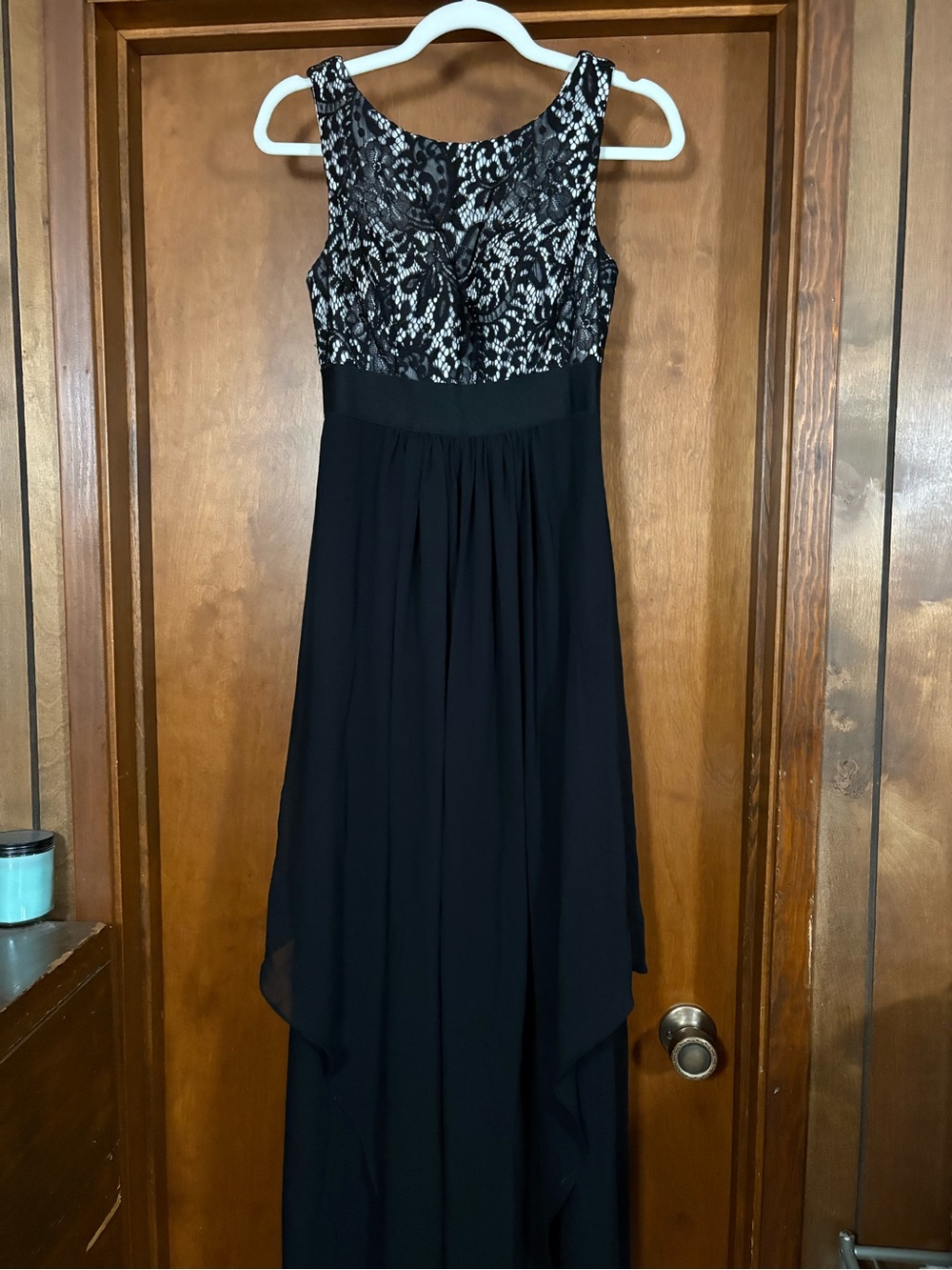 Womens Ever Pretty Long Black Dress